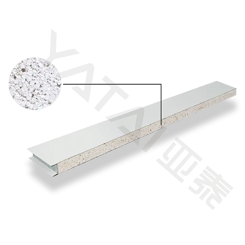 Pannello sandwich in ossisolfato di magnesio realizzato a macchina